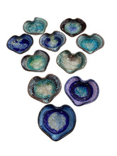 Little Dishes - Coastal Colors - Heart Shaped