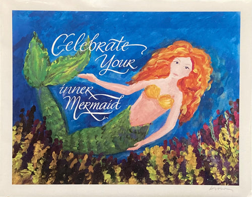 Celebrate Your Inner Mermaid Print - 8