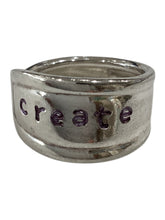 Silverware Stamped Rings