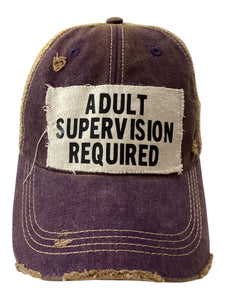 Adult Supervision Required Hat