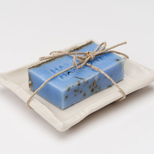 Lavender + Rosemary Goat Milk Soap with Dish