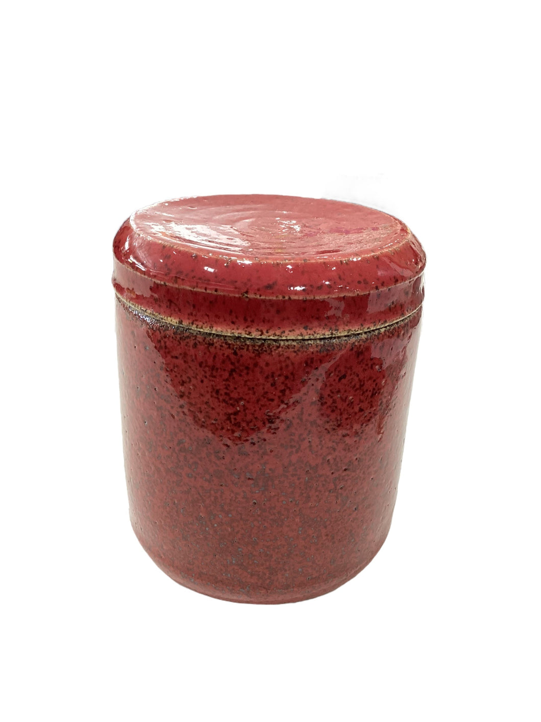 Butter Keeper Crock - Red