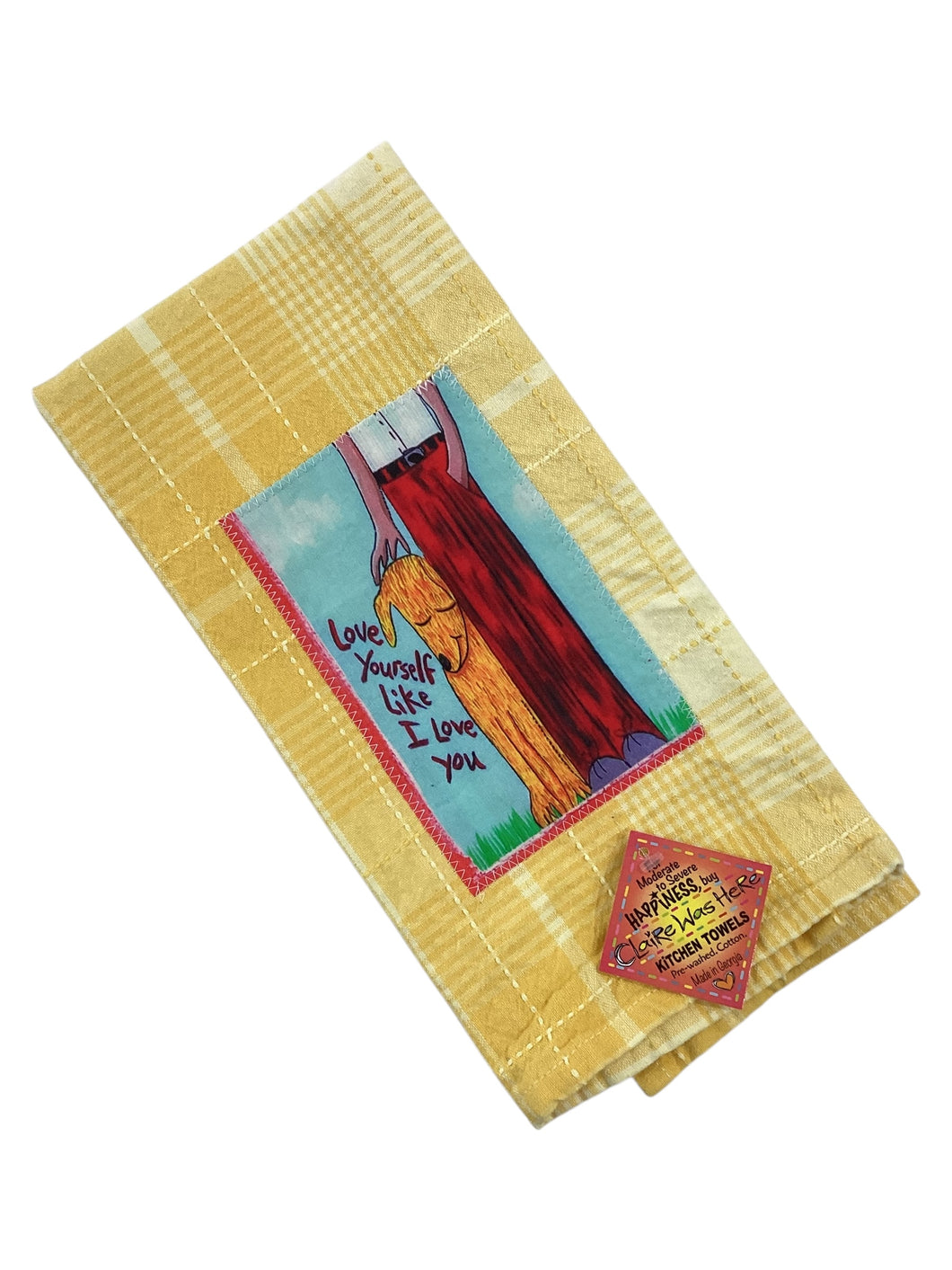 #130 Tea Towel - Love Yourself