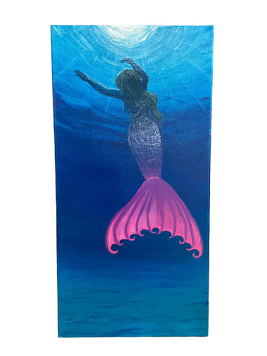 Pink Tail Mermaid