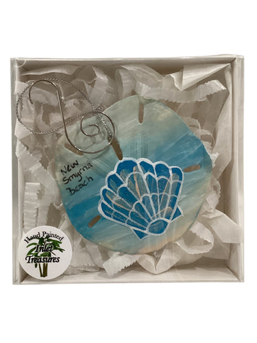 Sand Dollar Ornament - Scallop Shells - Gradient
