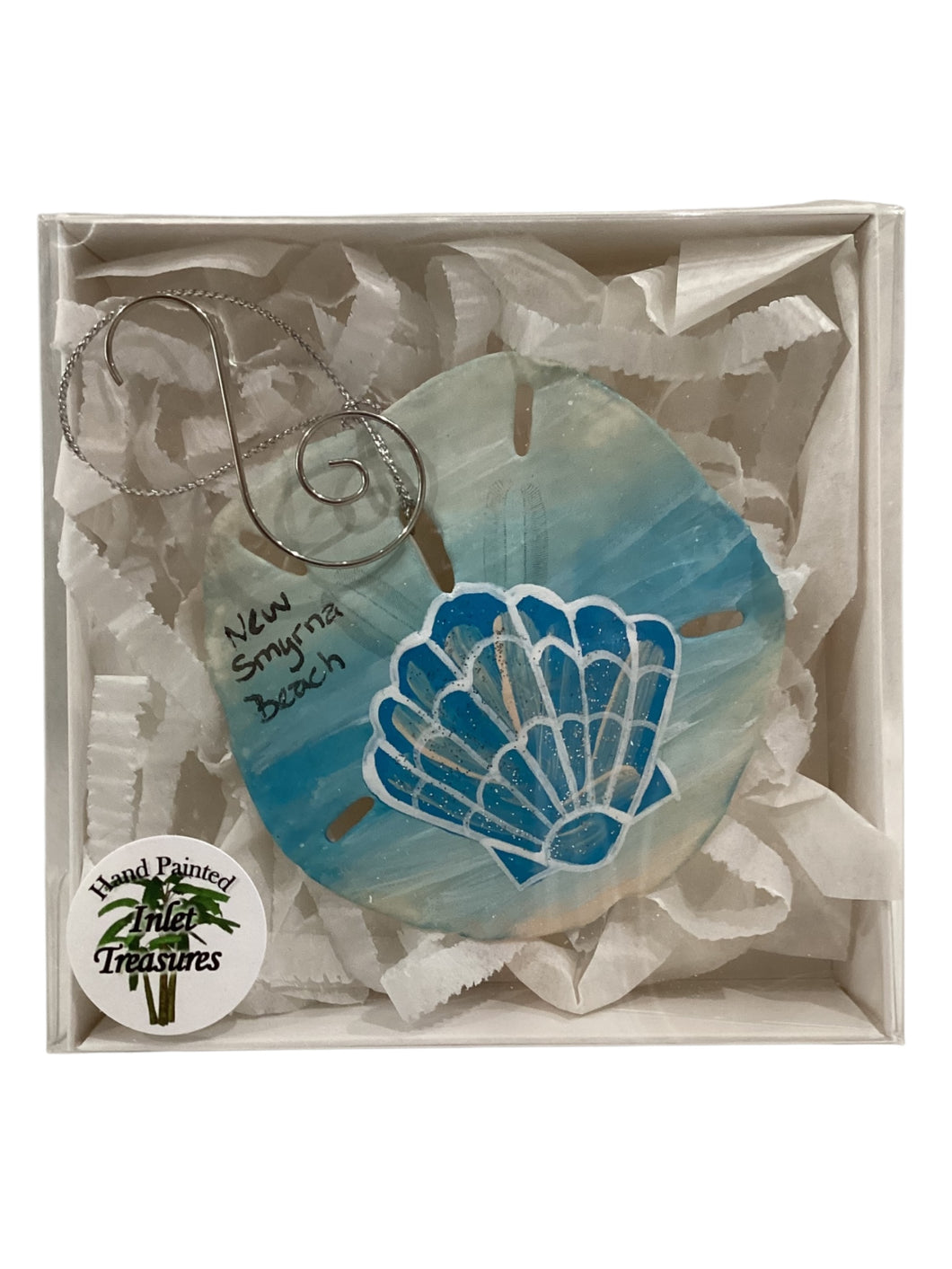 Sand Dollar Ornament - Scallop Shells - Gradient