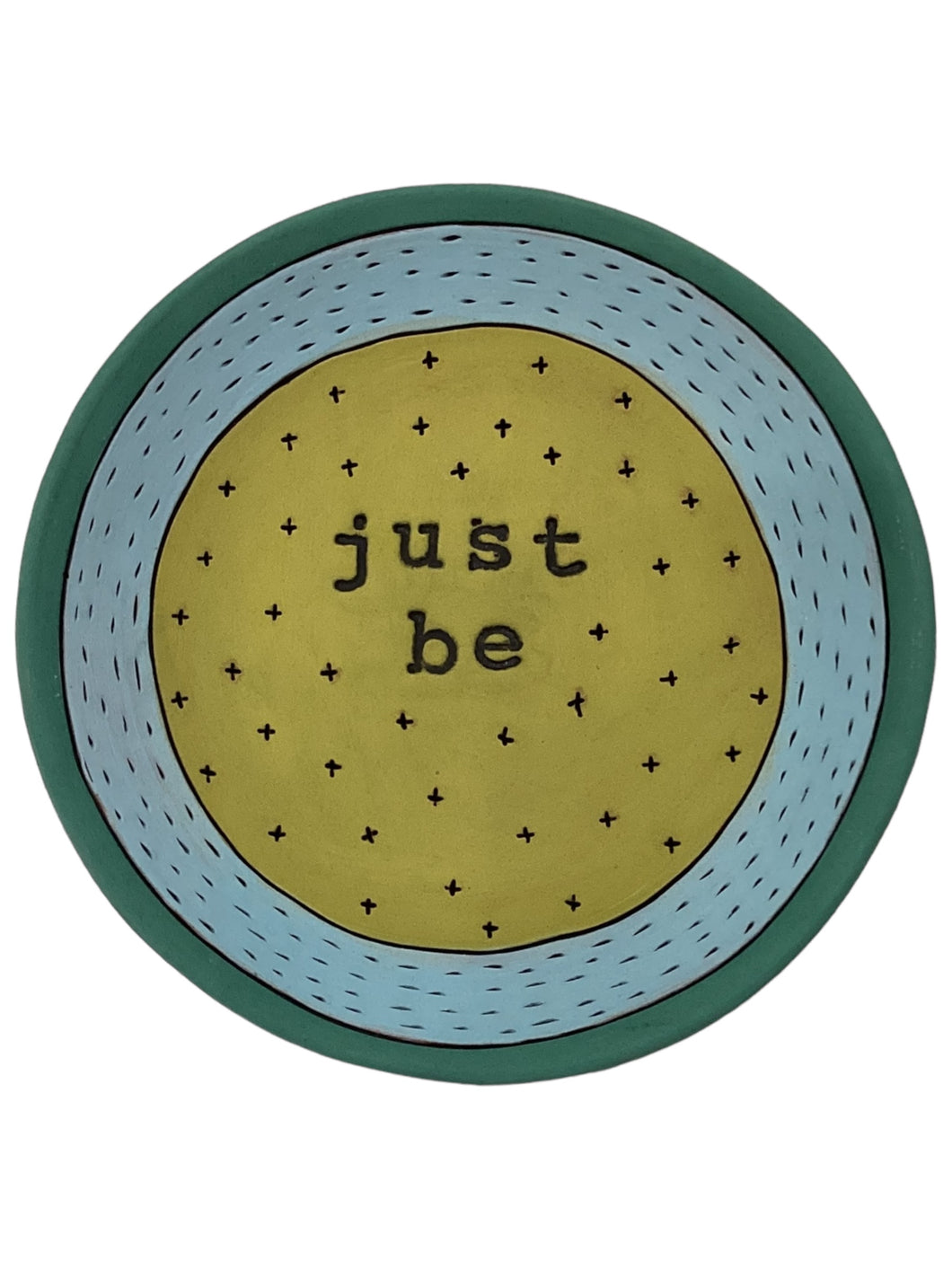 Terra Cotta/ Pottery Jewelry and Ring Dish - just be