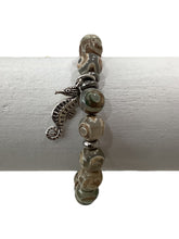 Beaded Bracelet - Seahorse Charm (Small)