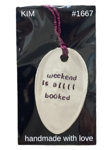Spoon Bowl Stamped Bookmarks