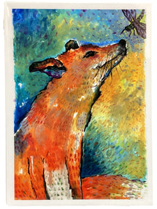 Buddy the Fox - Print - 5" x 7"