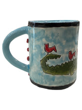 Animal Mug - Alligator/Light Blue