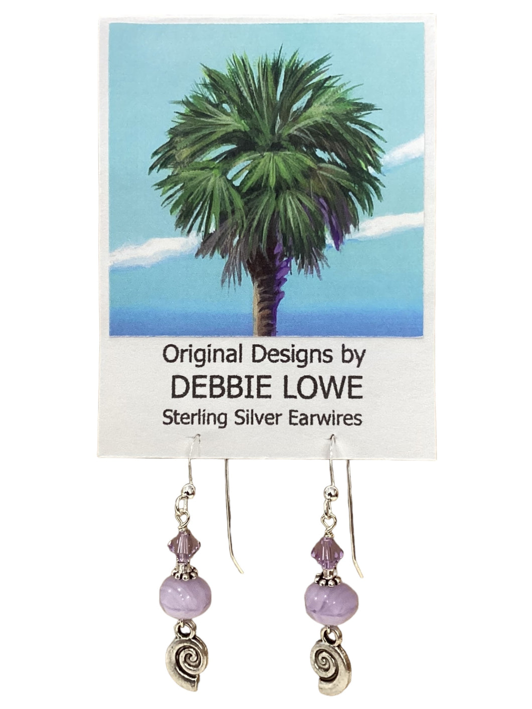 Lavender Bloom Earrings