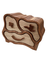 Small Ivy Jewelry Box with Drawers