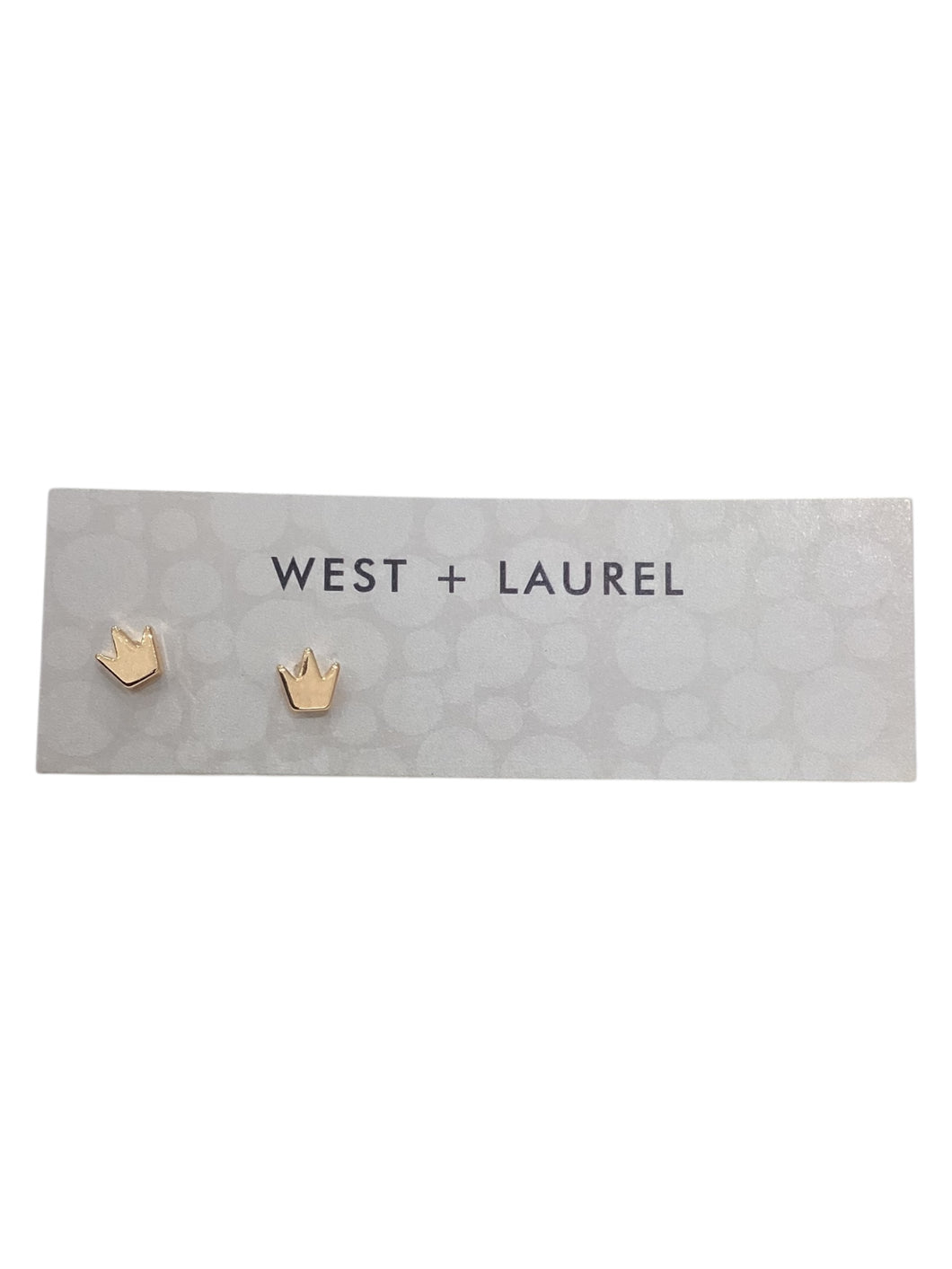 Studs Earrings - Crown