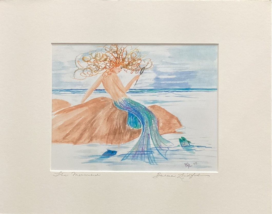 The Mermaid with Looking Glass - 11