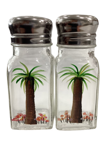 Salt & Pepper Shakers Set - Palm Tree