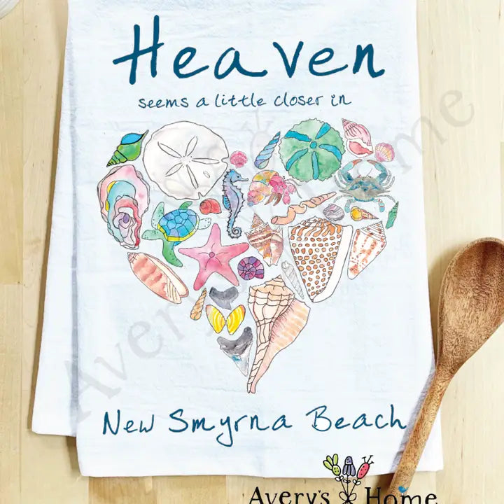 NSB - Heaven At the Beach Tea Towel