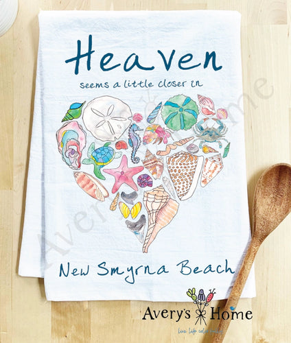 Heaven At the Beach Tea Towel - NSB