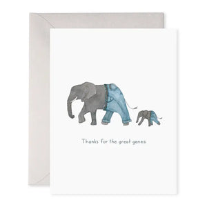 Elephant Genes Greeting Card
