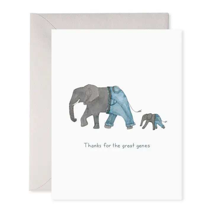 Elephant Genes Greeting Card