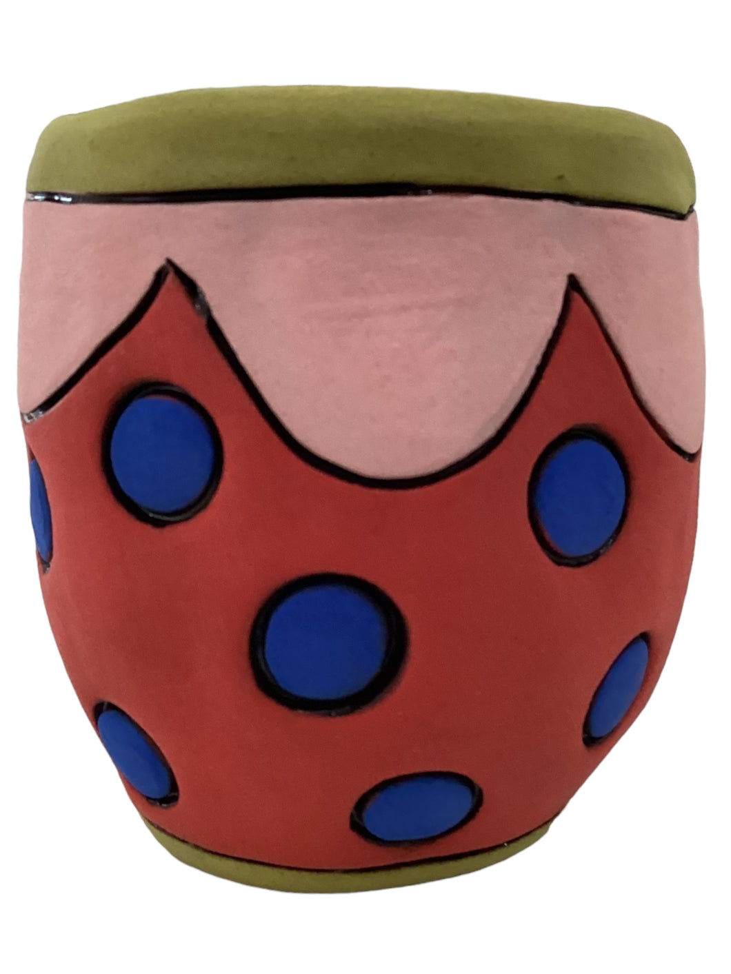 Pottery/ Ceramic Pinch Pot/ Match Holder