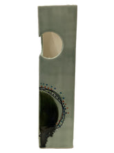 Circle Tall Vase - a. Aqua
