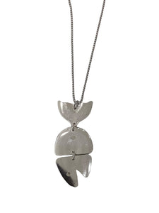 Silverware Fish Necklaces