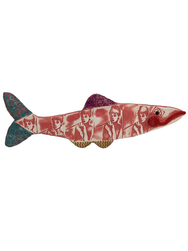 Ceramic Fish - Katherine Hepburn