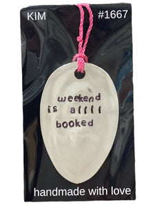 Spoon Bowl Stamped Bookmarks