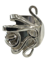 Silverplate Curly Fork Rings