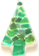 Glass Christmas Kaleidoscope Tree Ornament