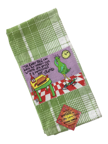 #235 Tea Towel - Early Bird