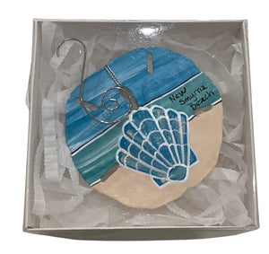 Sand Dollar Ornament-Multi Scallop Shell