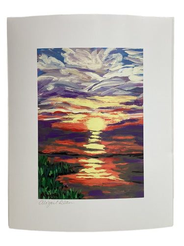 Marsh Sunset - Print