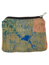 Kantha Zipper Pouch Bag - Medium