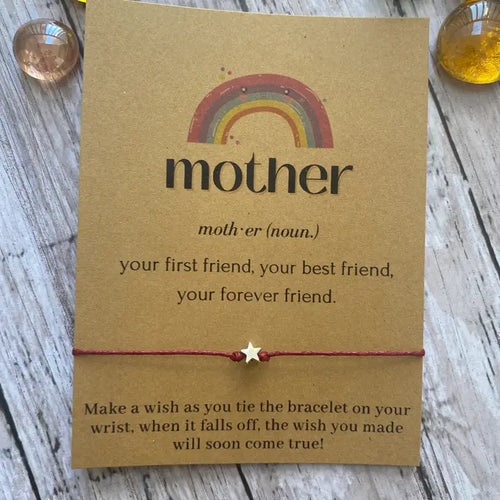 Mother (noun.) Wish Bracelet