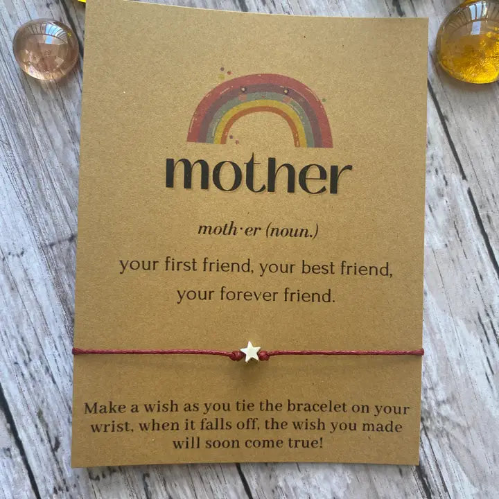 Mother (noun.) Wish Bracelet