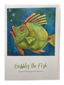 Notecard - Bubbles the Fish