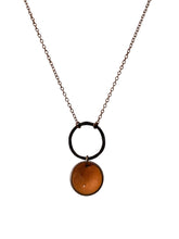 Penny Patina Revolve Necklace - Medium - Copper/Cantaloupe