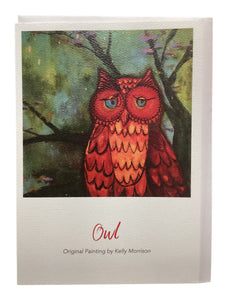 Notecard - Owl