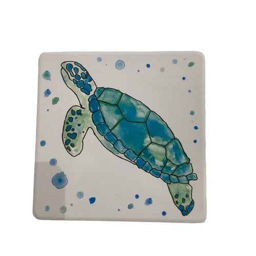 Water Absorbent Stone Coaster - Sea Turtle 2