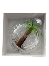 Glass Ball Ornaments with Gift Box - Palm Tree