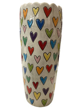 Tall Heart Vase