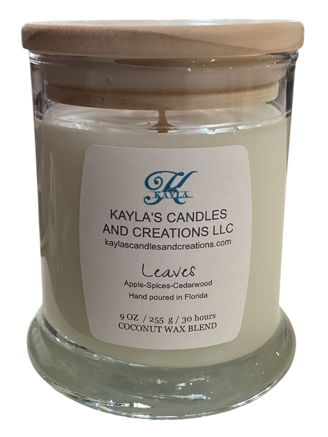 Candle - Leaves