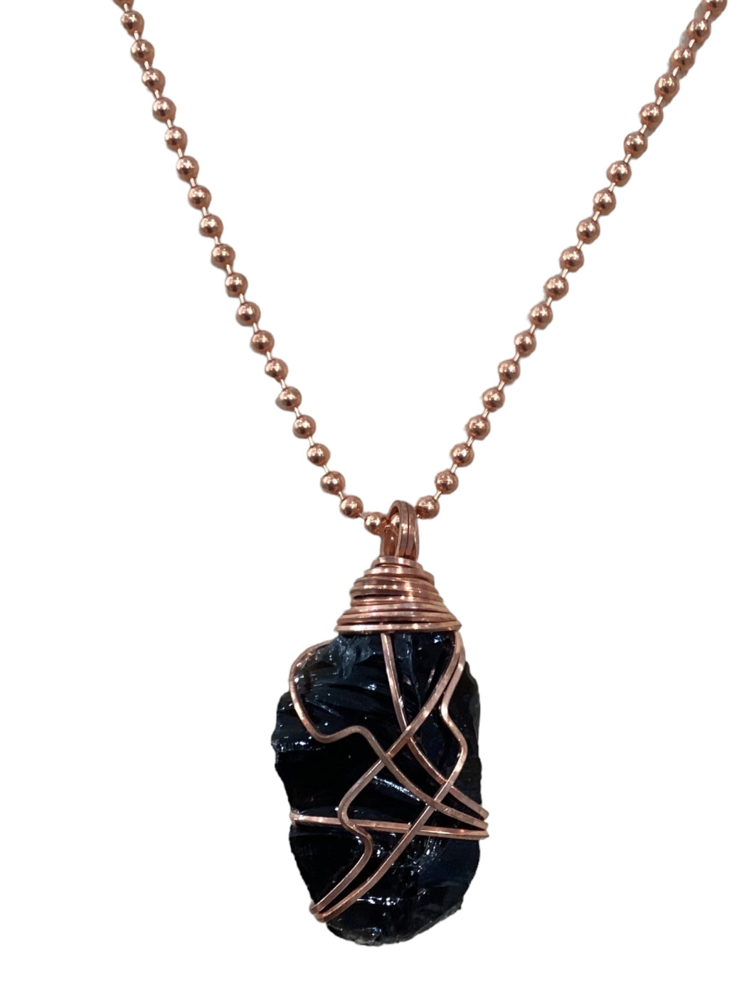 Black Obsidian Pendant