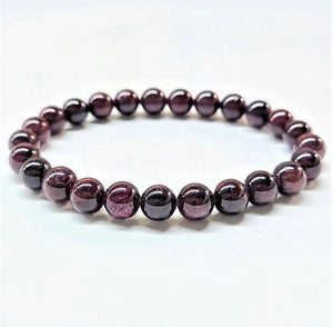 Garnet Bracelet - 8mm