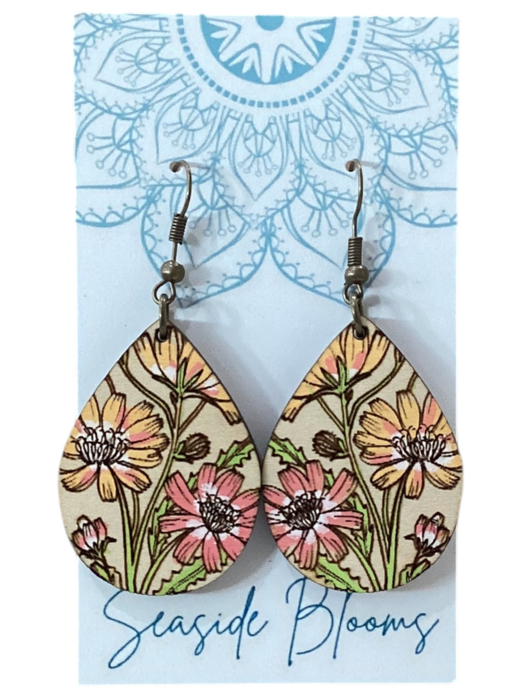 Daisy Earrings - Colorful
