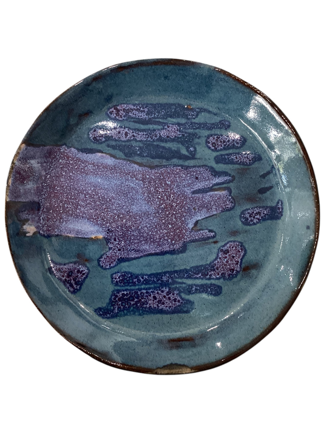 Plate - Mixed Blue