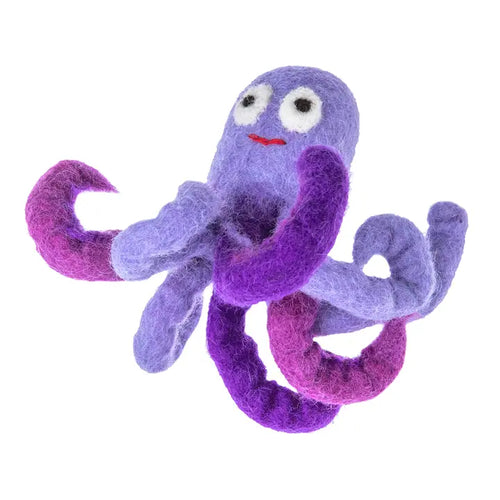 Octopus Finger Puppet