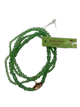 Set of 4 - Crystal bracelets w/charm